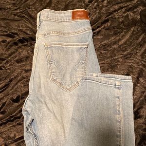 High rise supper skinny hollister soft stretch jeans